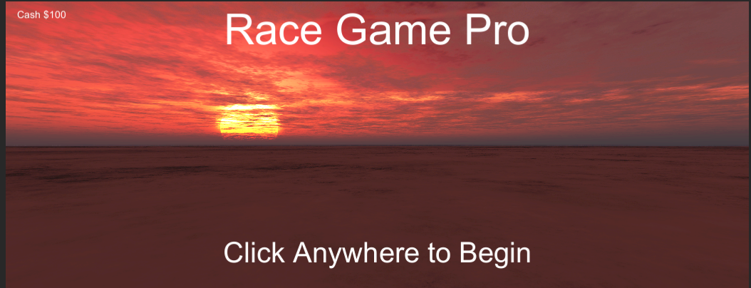 Start screen